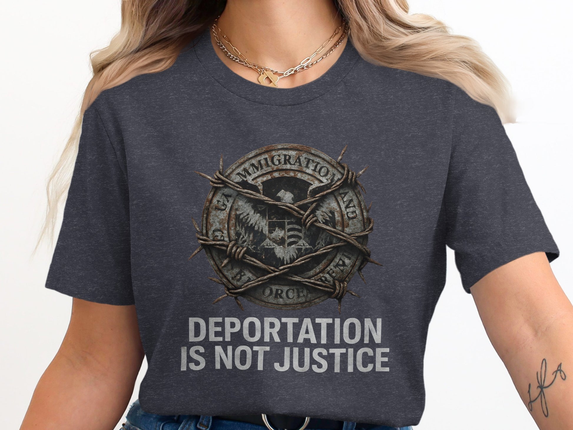 Deportation Is Not Justice Graphic T-Shirt product