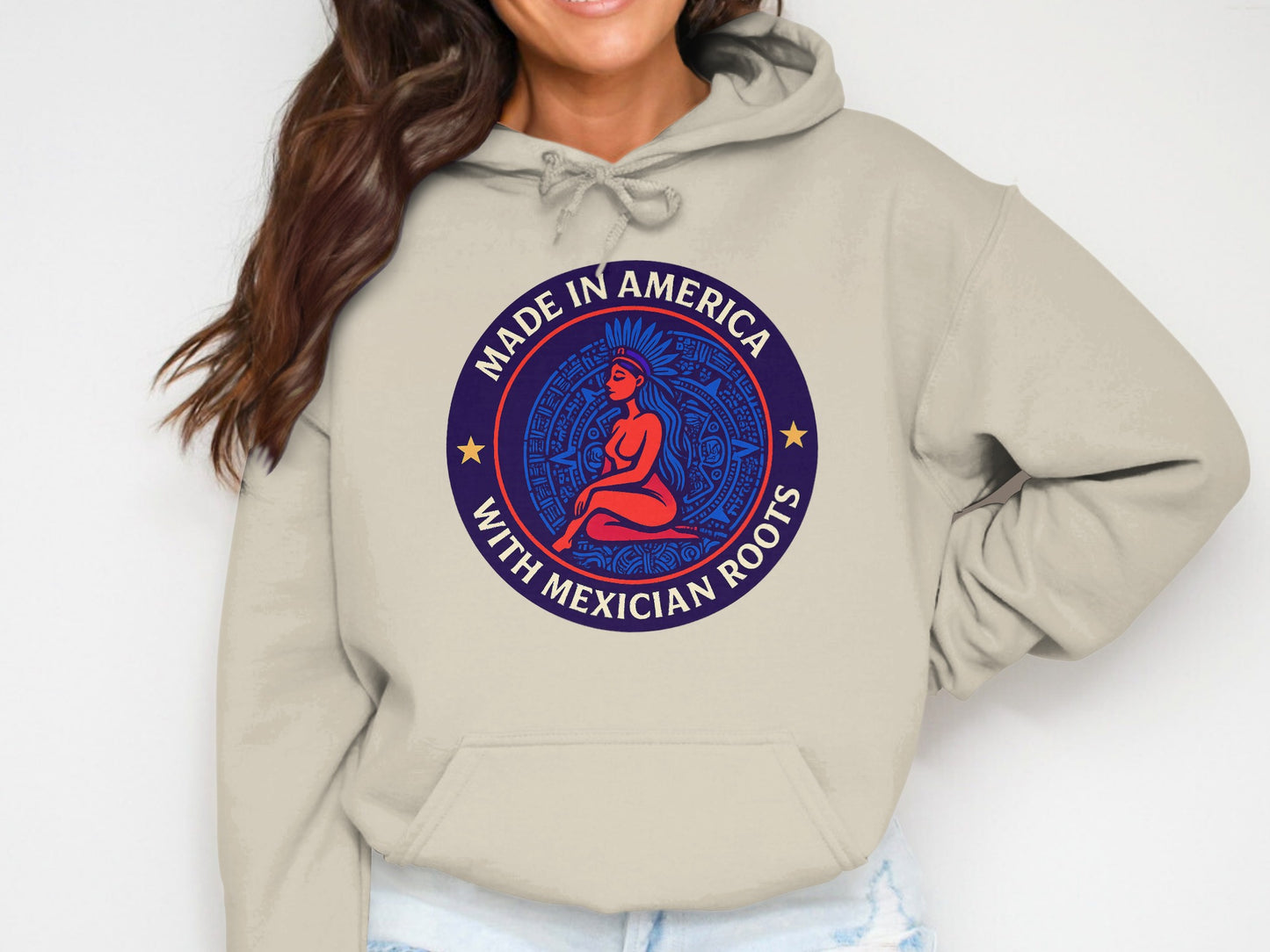 Made in America with Mexican Roots hoodie product