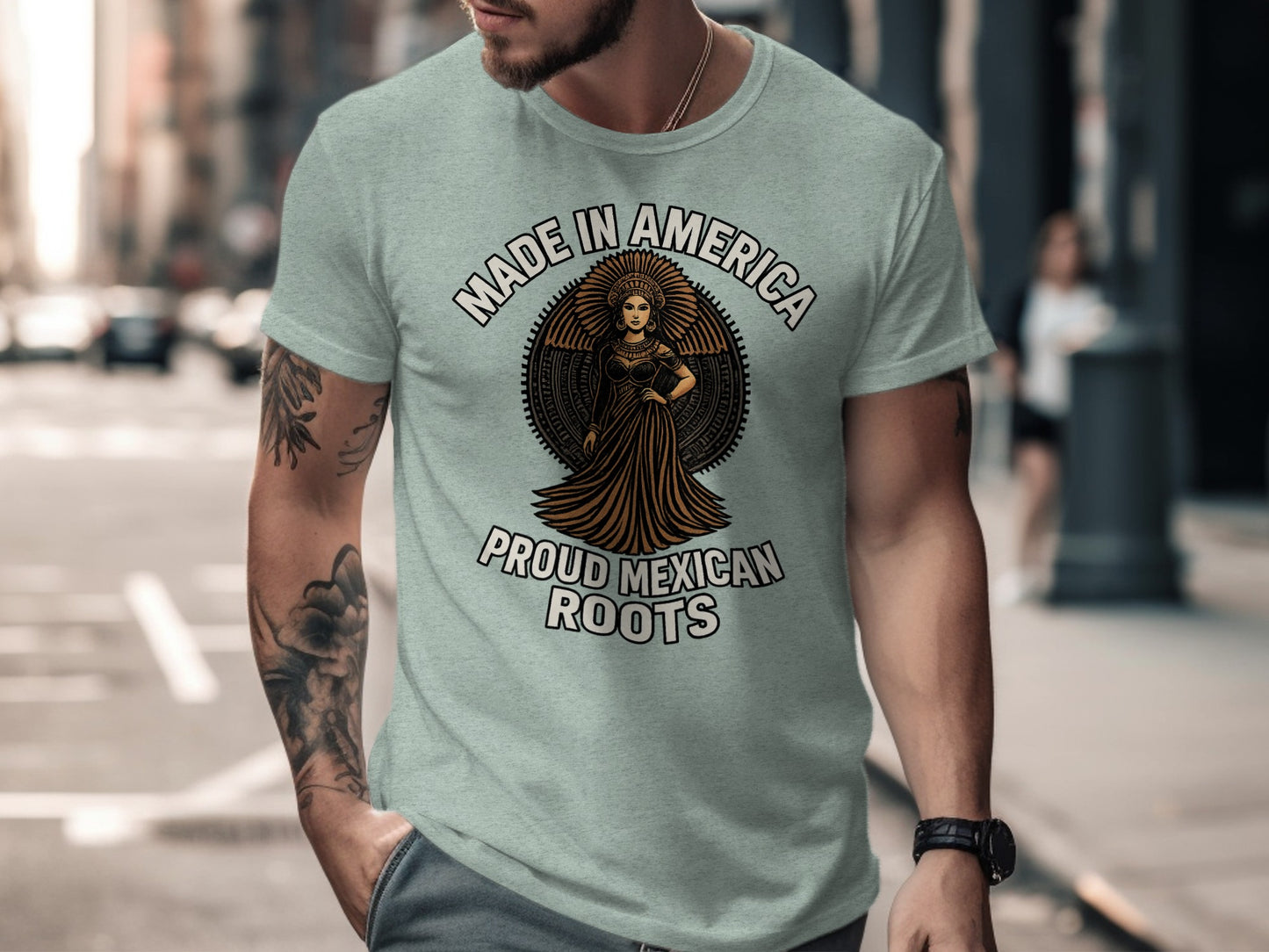 Made in America Proud Mexican Roots T-shirt product
