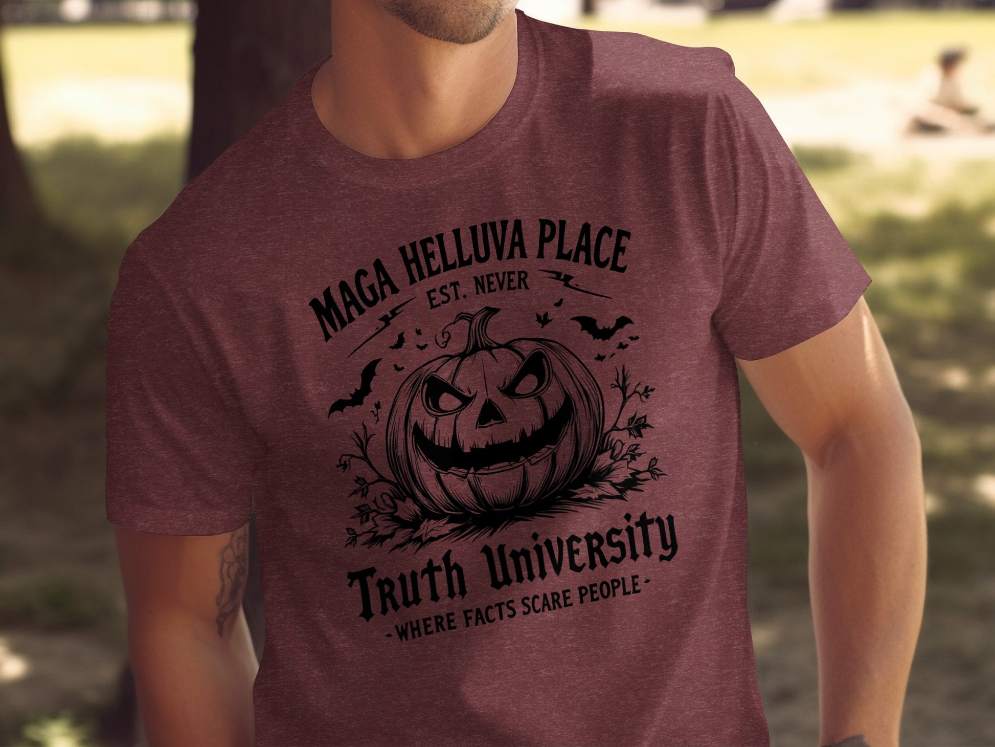 Maga Helluva Place Truth University T-Shirt Product
