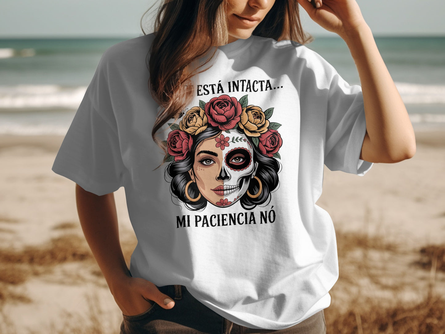 Unique Dia De Los Muertos Inspired T-shirt Product