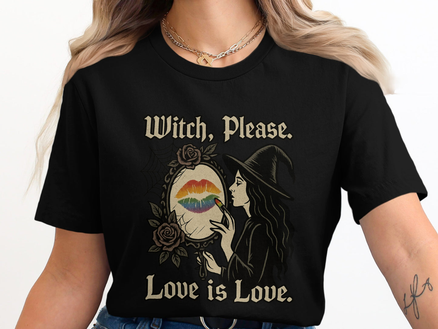 Witch Please Love is Love Graphic Tee product