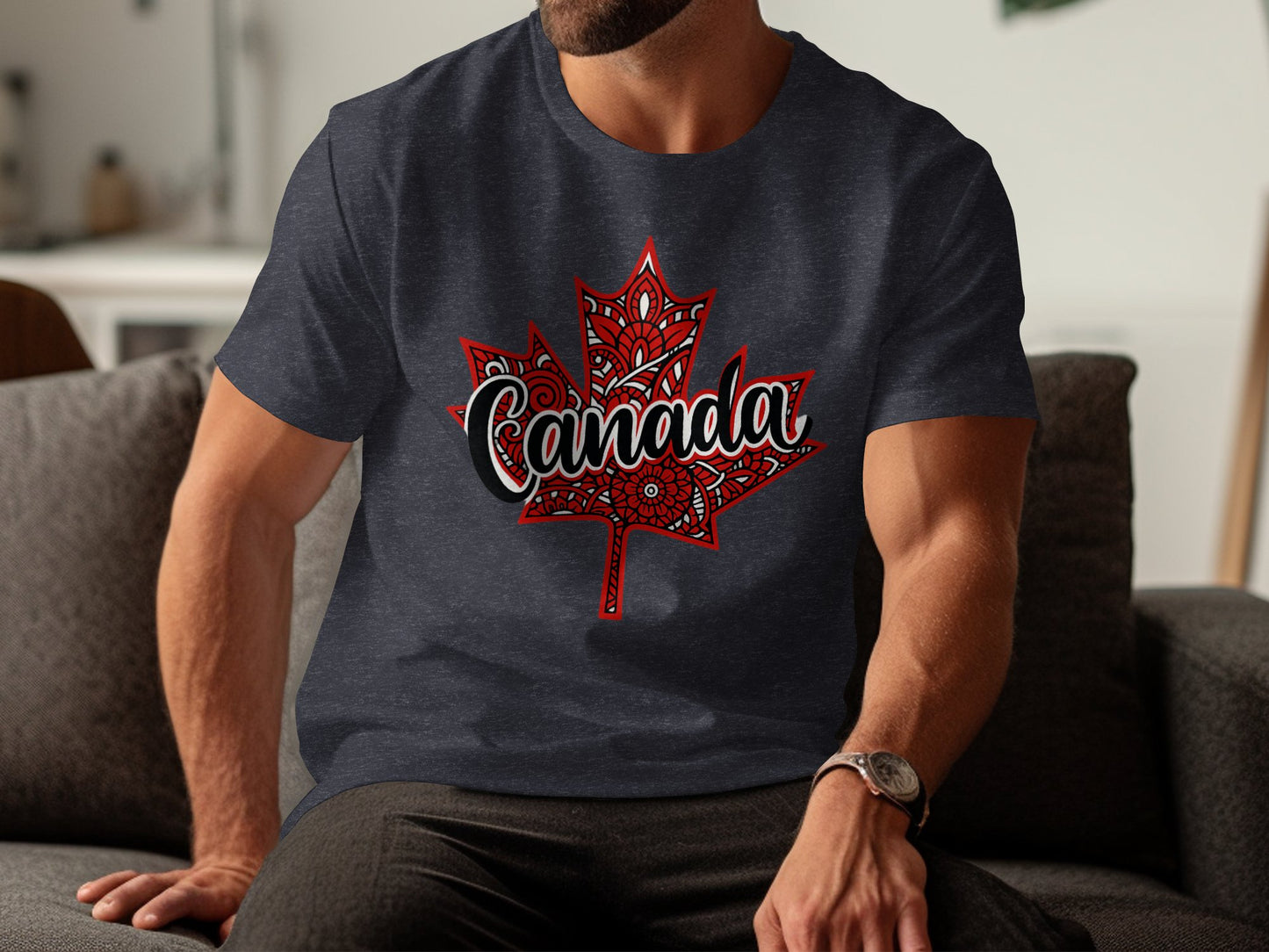 Beautiful Canada Maple Leaf Design on Shirt product type