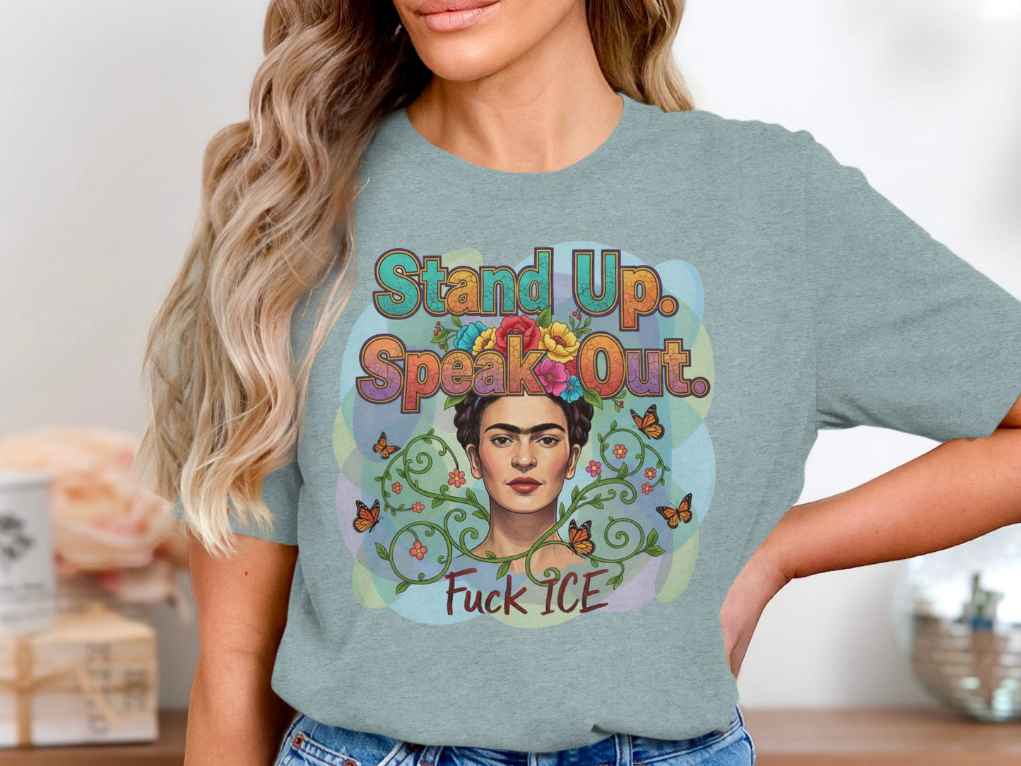 Stand Up Speak Out Frida Graphic Tee product type