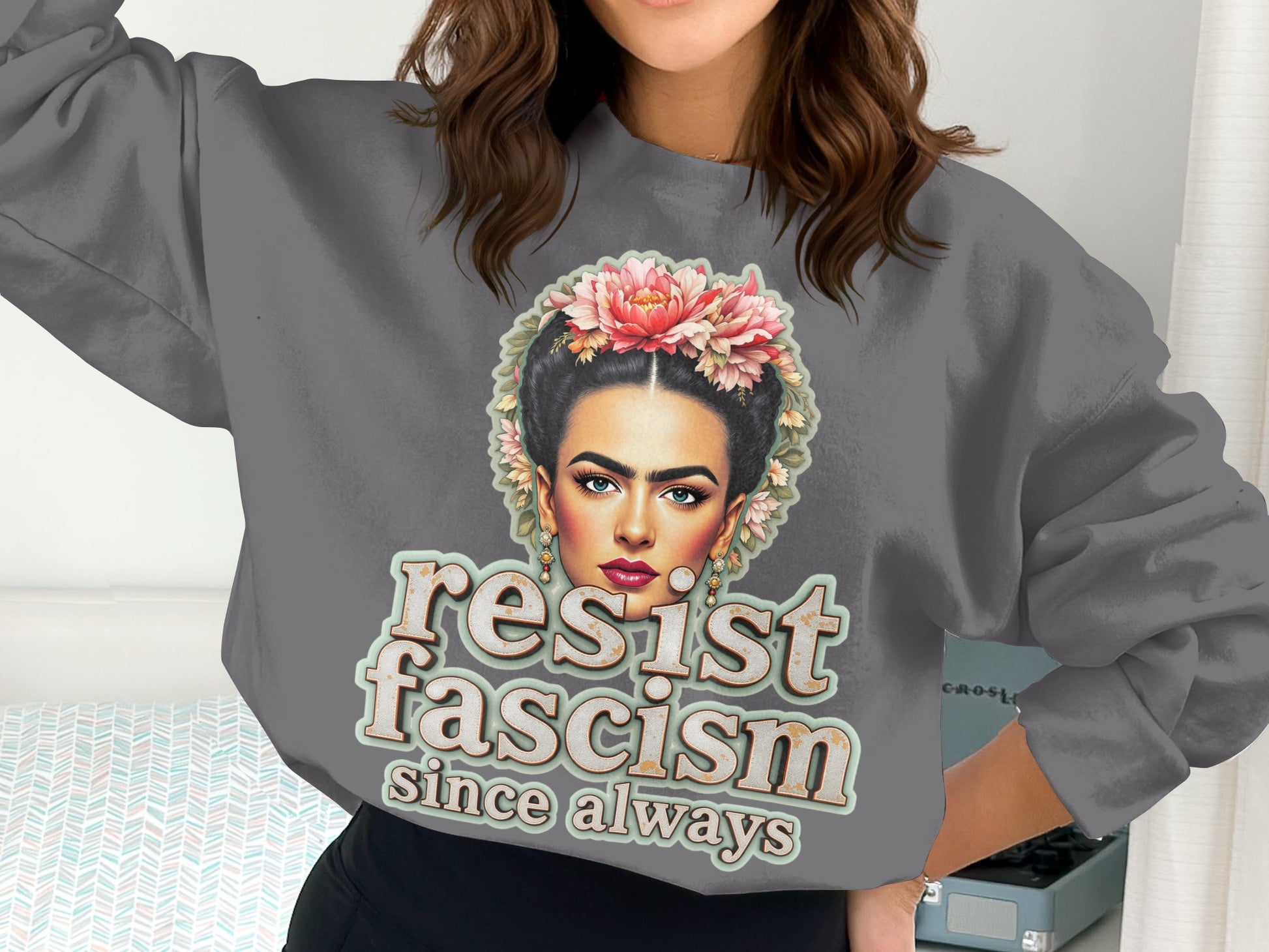Resist Fascism Since Always Sweatshirt Fashion