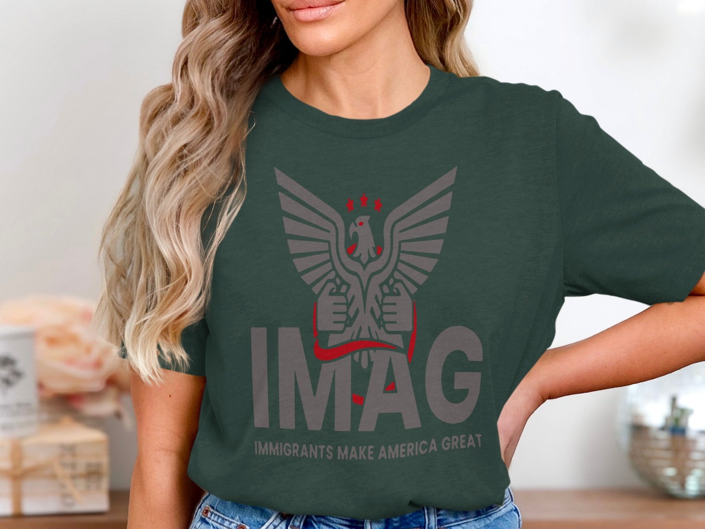 IM-AG Immigrants Make America Great Shirt product
