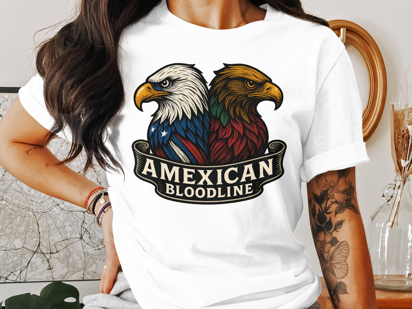 Patriotic American Bloodline T-shirt design product type