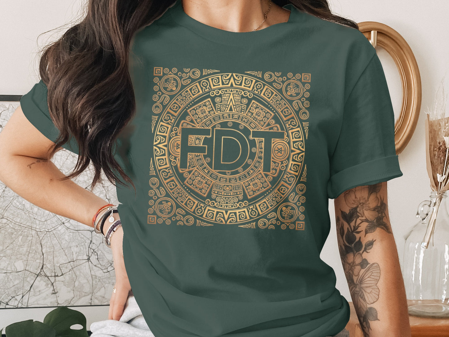 Intricate FDJ Geometric Pattern Casual Shirt Product