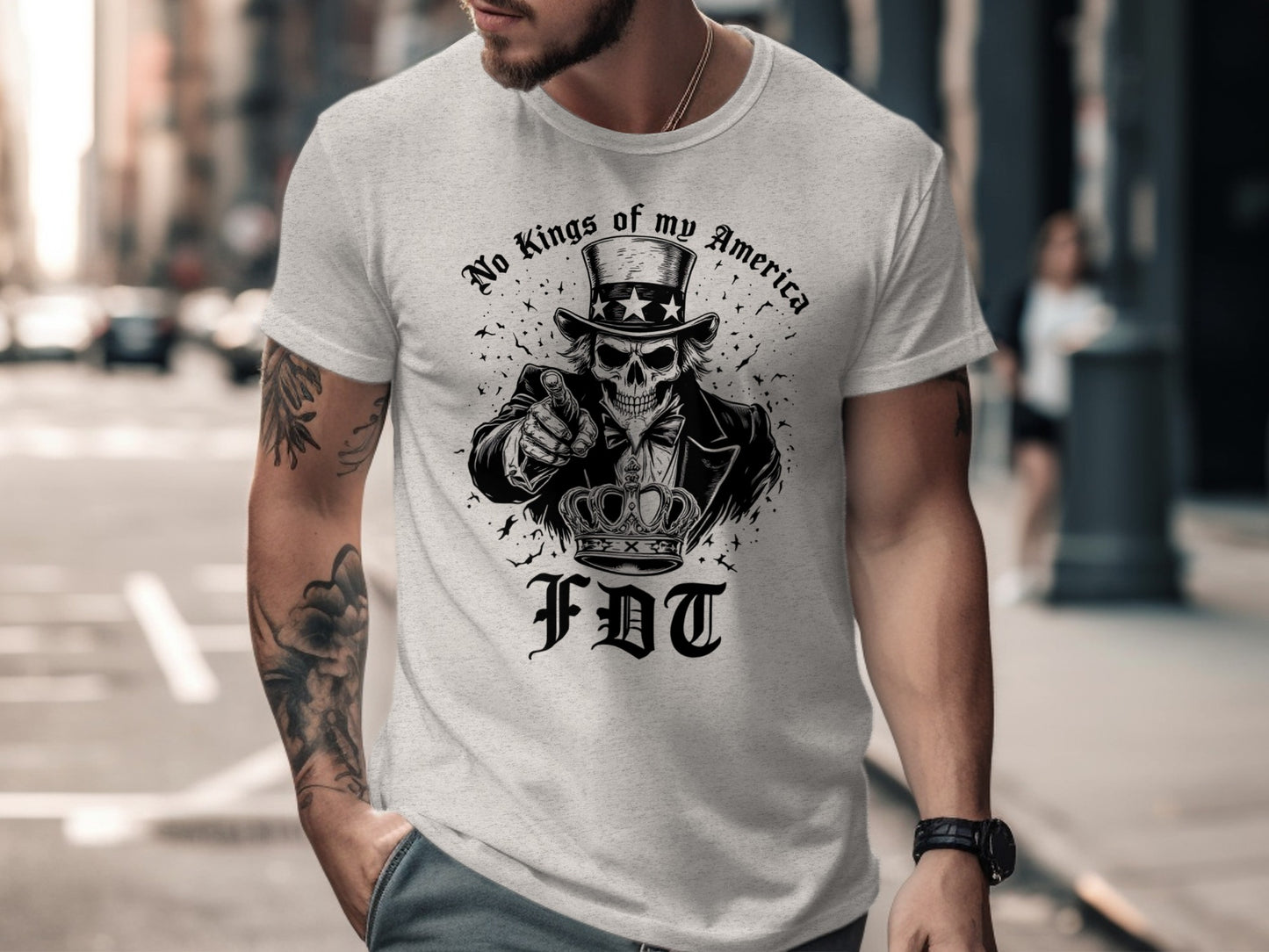 No Kings of my America FDT T-shirt product type