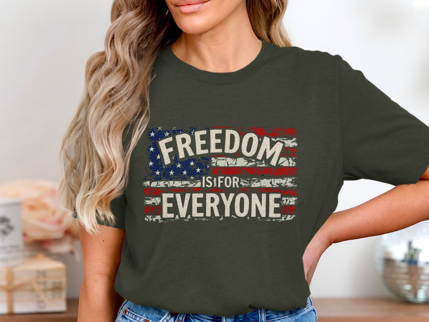Freedom is for Everyone Graphic T-shirt