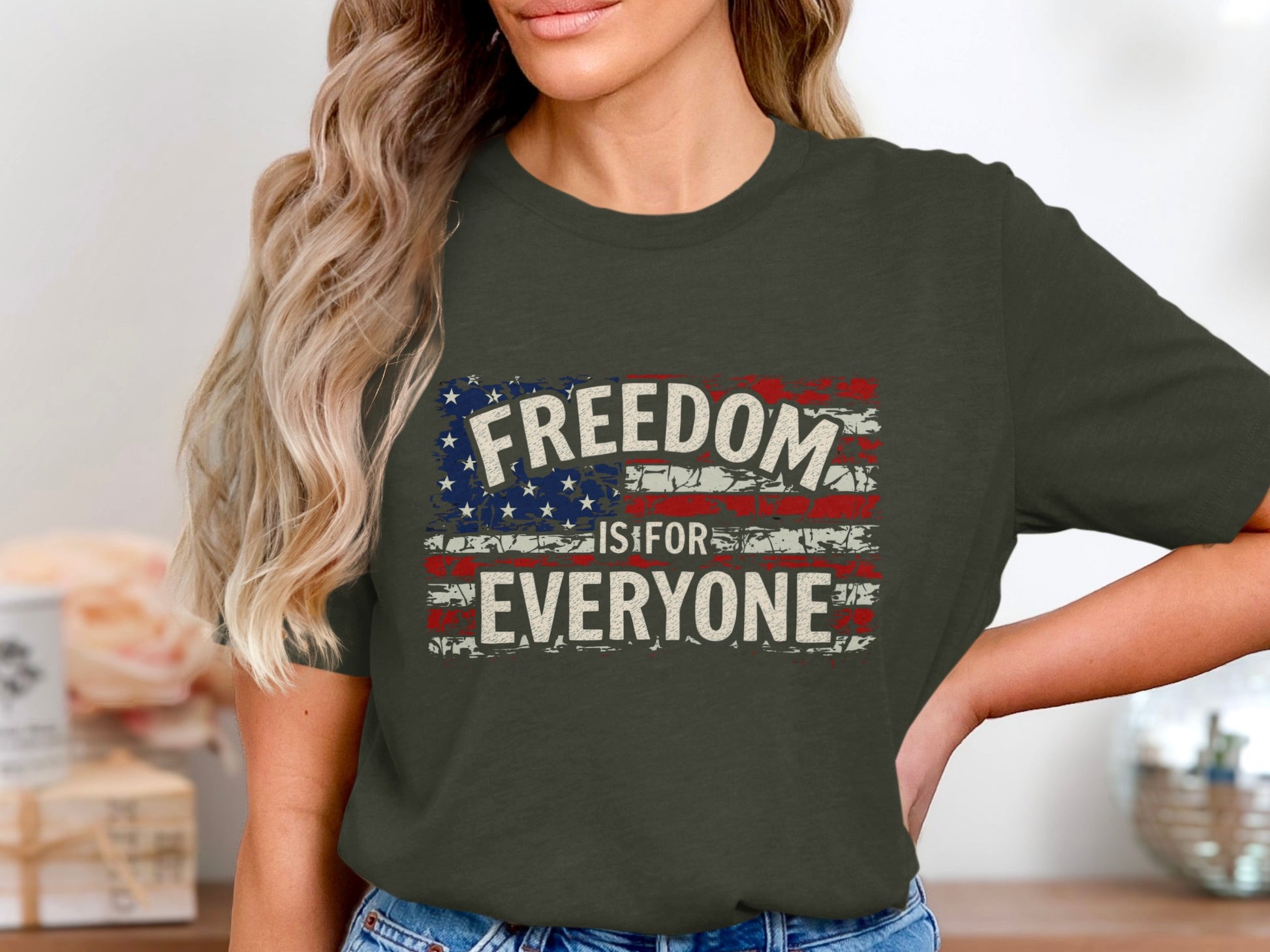 Freedom is for Everyone Graphic T-shirt
