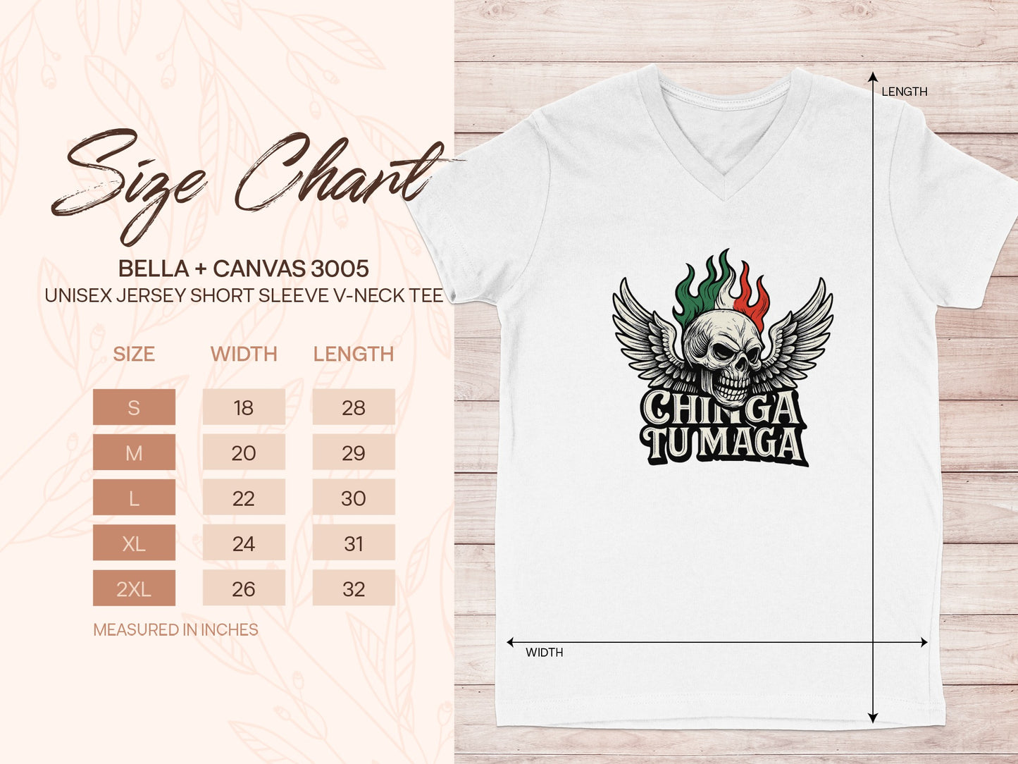 Skull with Wings and Flames Graphic T-Shirt product