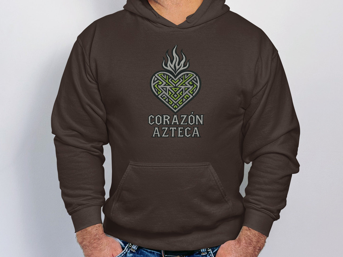 Corazón Azteca Graphic Design Hoodie product