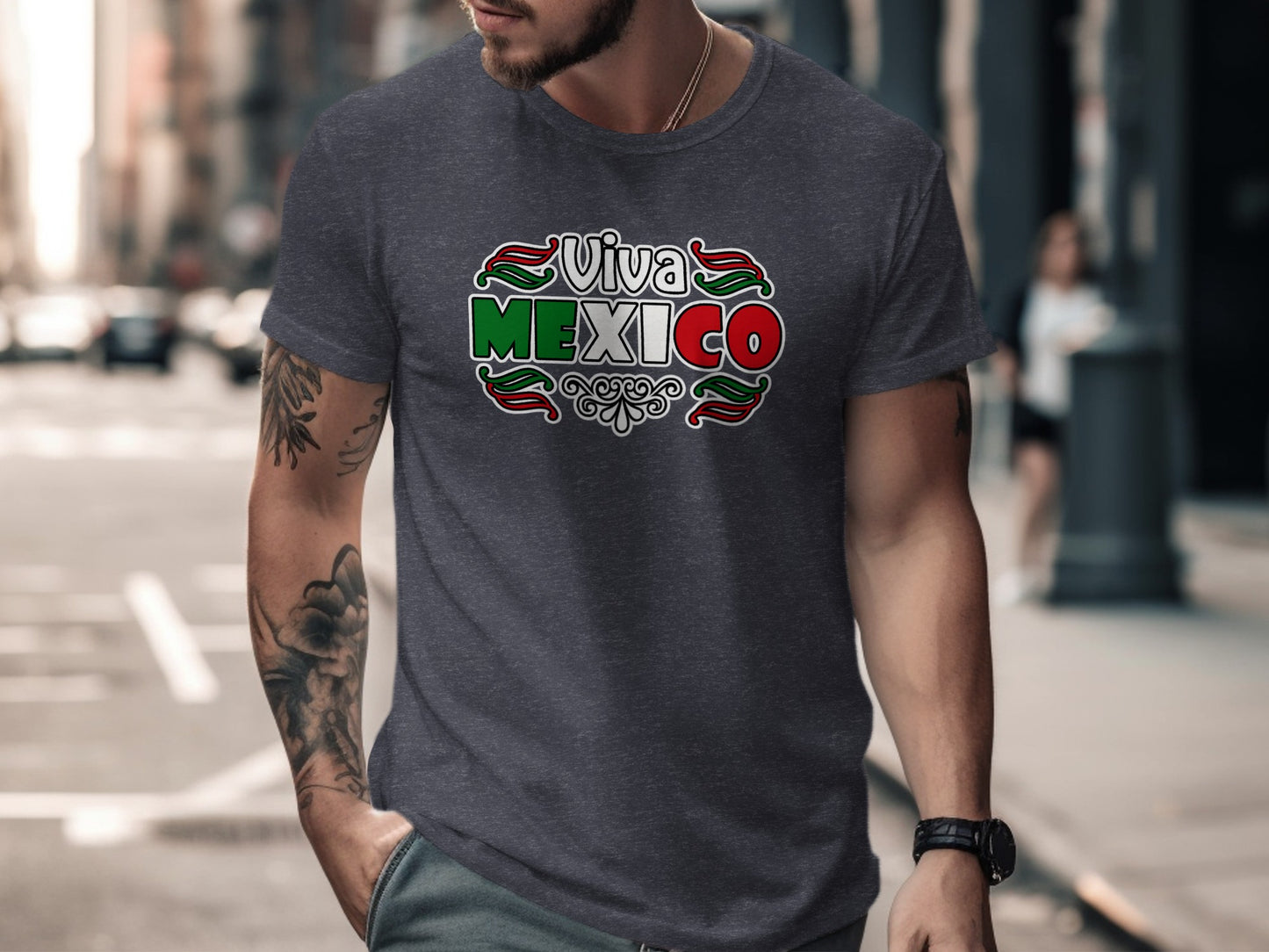 Viva Mexico Graphic Tee for Men's Clothing product type
