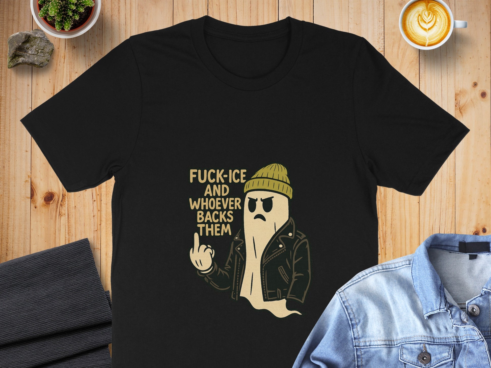 Funny Ghost Graphic Tee Custom Design Shirt product type