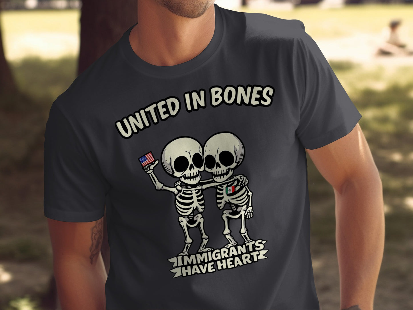 United in Bones Immigrants Have Heart product type