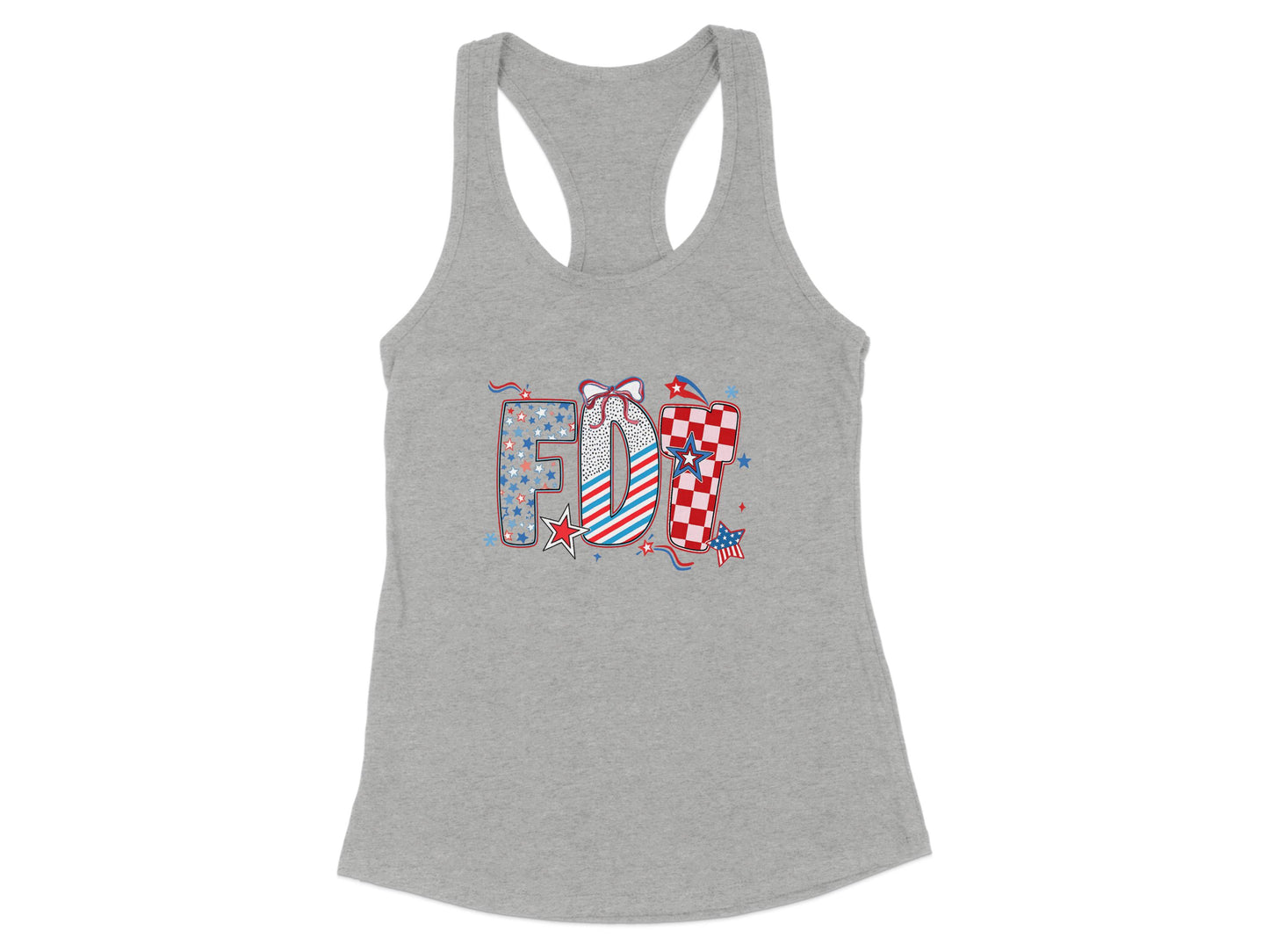 Fun Colorful FIT Graphic Design on Comfortable Tank product