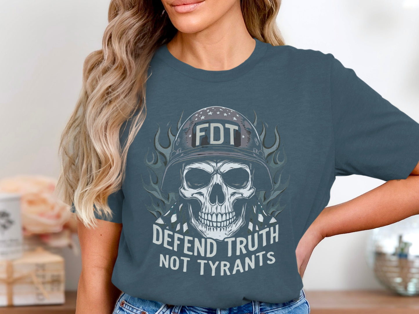 FDT Defend Truth Not Tyrants Graphic Tee