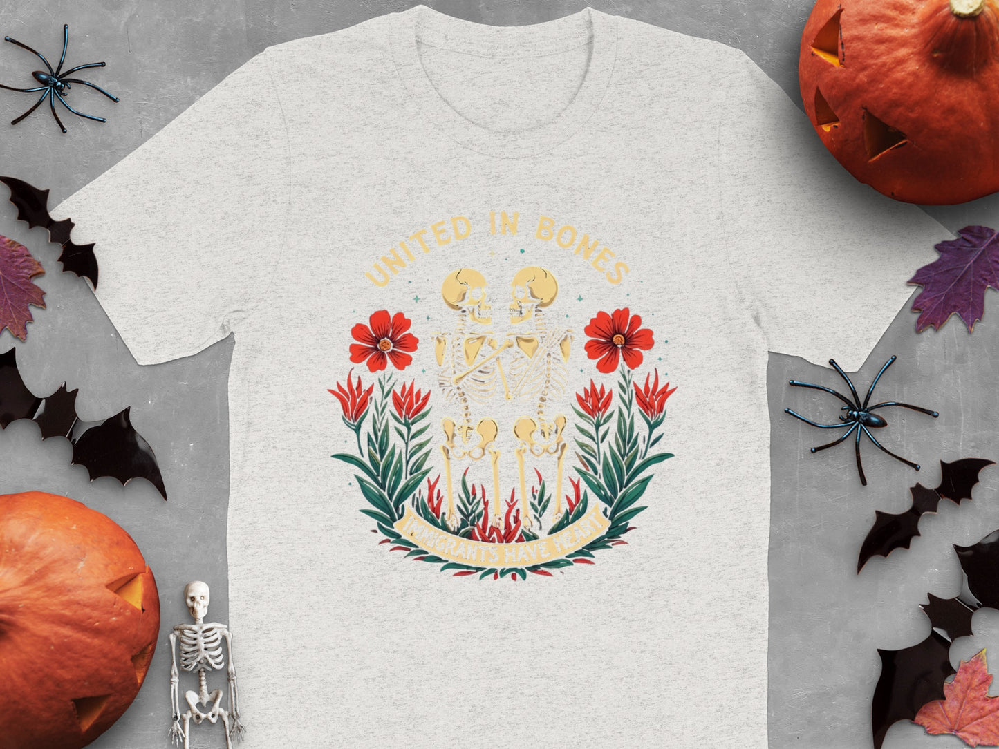 United in Bones with Skeleton Family T-Shirt product