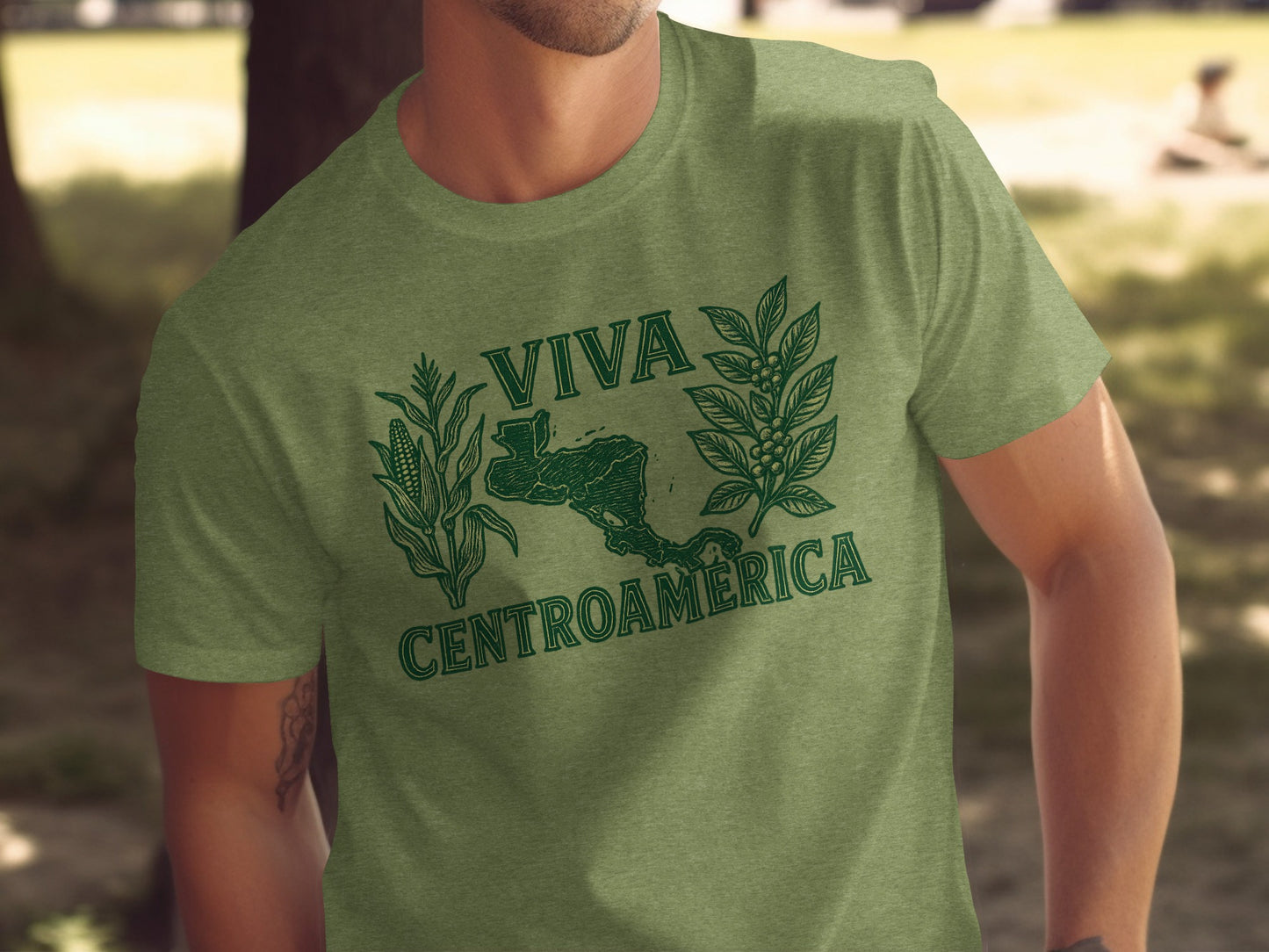 Viva Centroamérica T-shirt patriotic apparel product