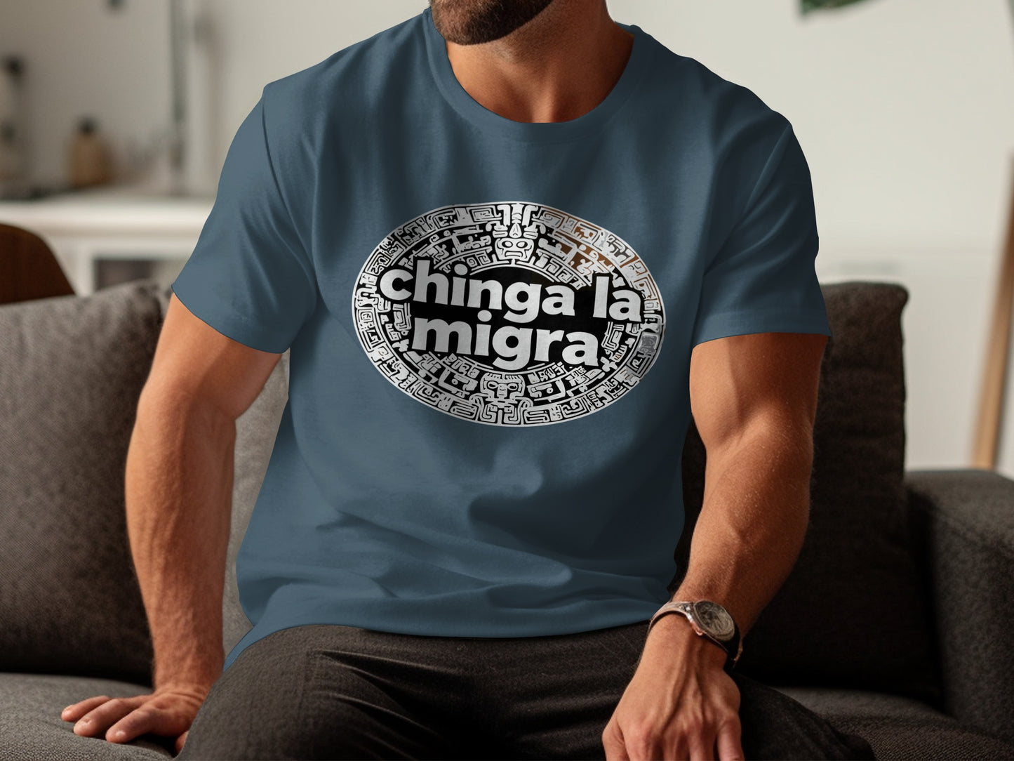 Chinga La Migra Statement Graphic Tee product