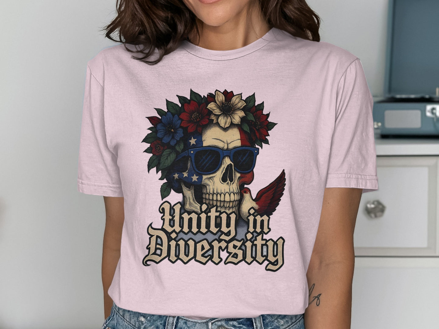 Unity in Diversity Graphic T-shirt Product