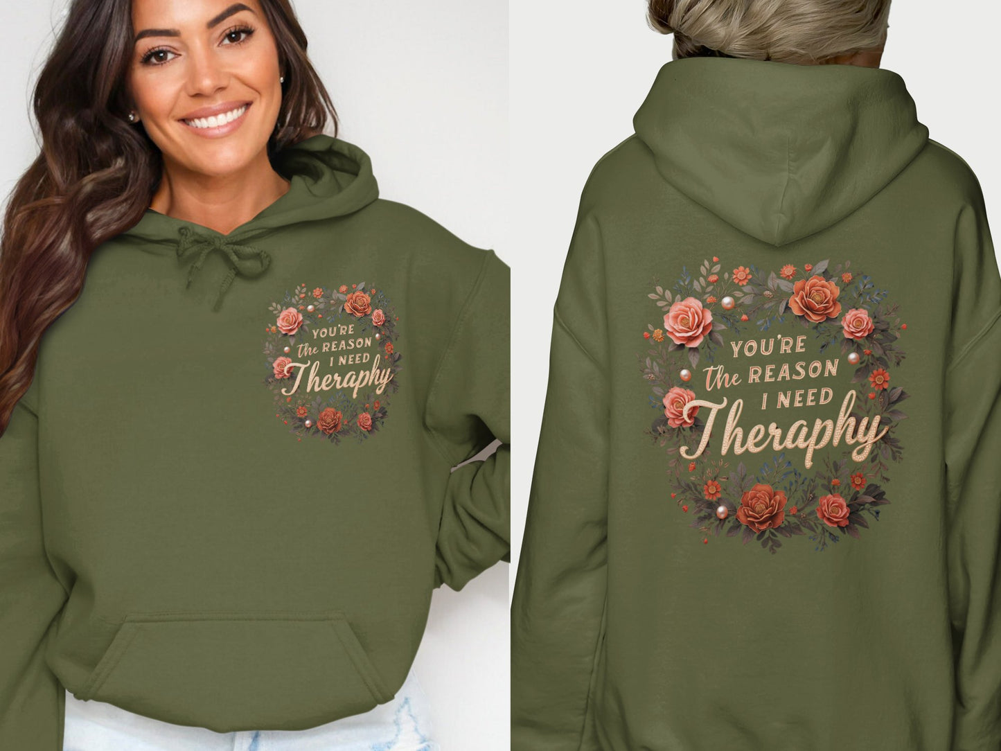 You're The Reason I Need Therapy Hoodie product