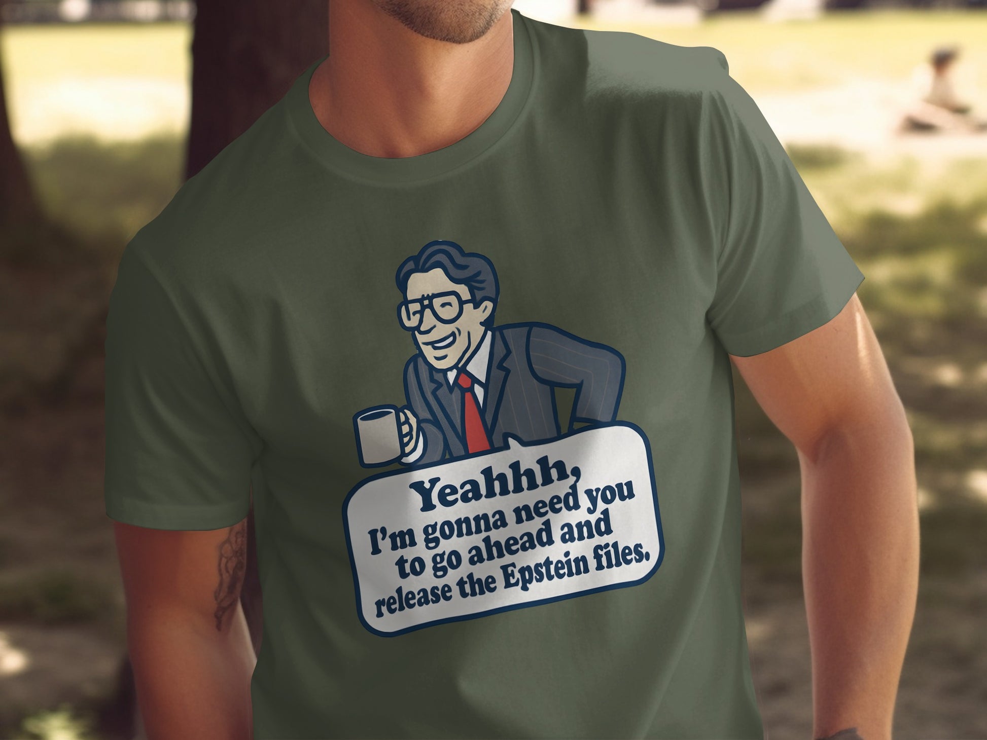 Hilarious Release the Epstein Files Graphic Tee product
