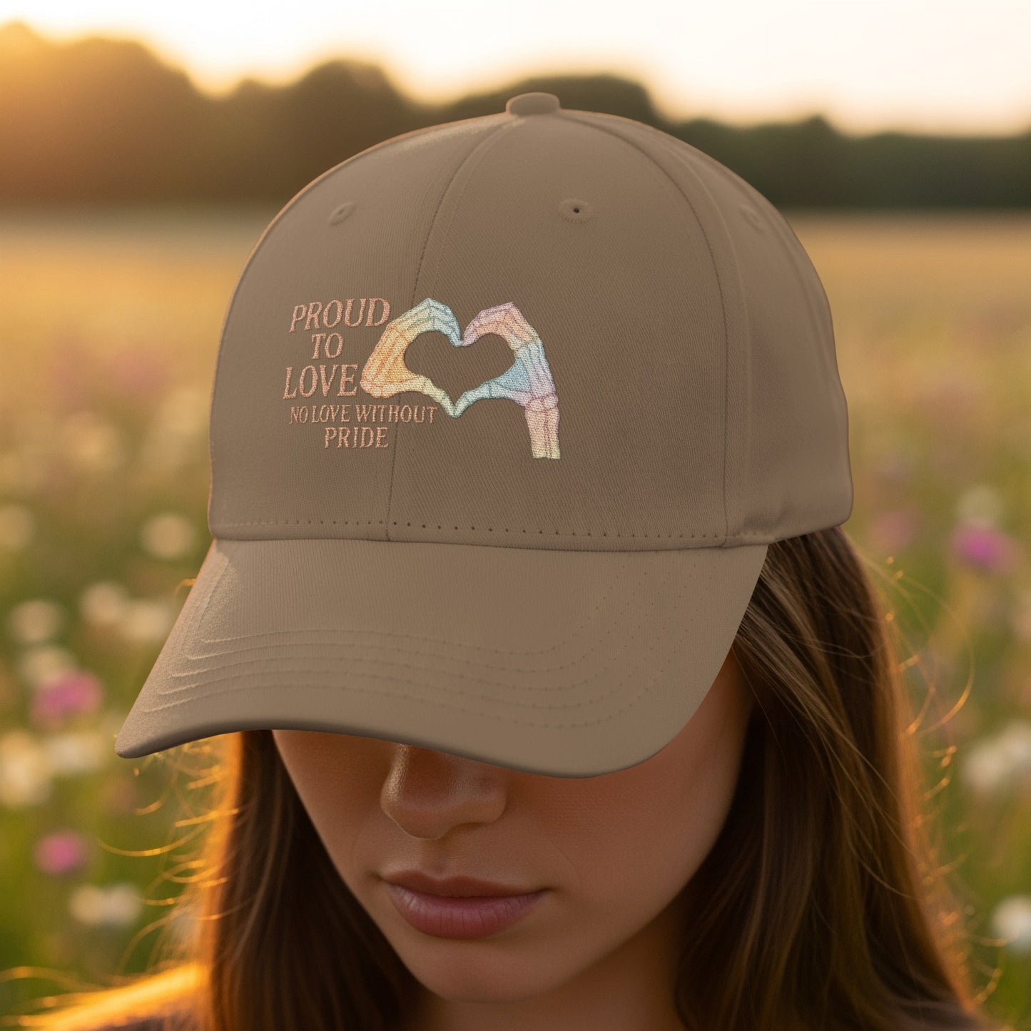 Proud to Love No Love Without Pride hat product