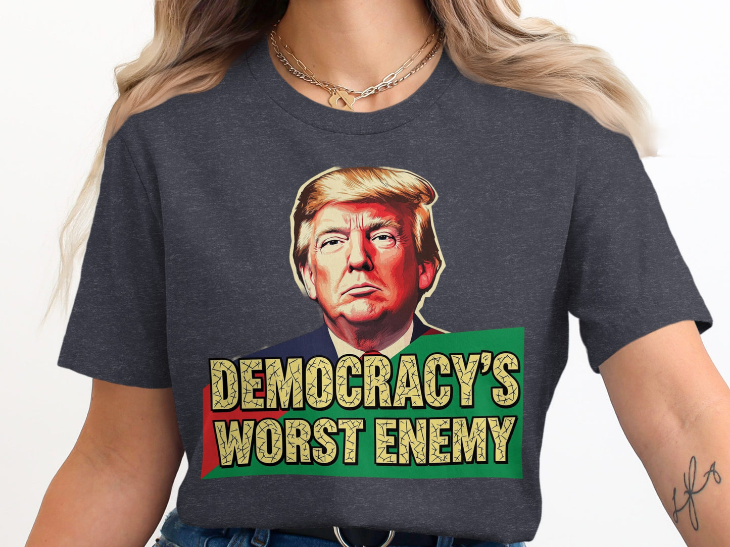 Democracy's Worst Enemy Graphic T-Shirt product type