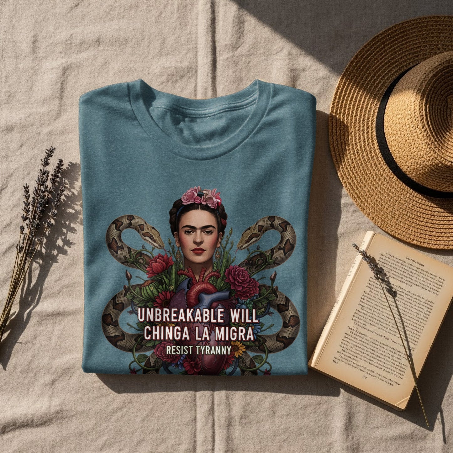 Unbreakable Will Chinga La Migra Resist Tyranny product type