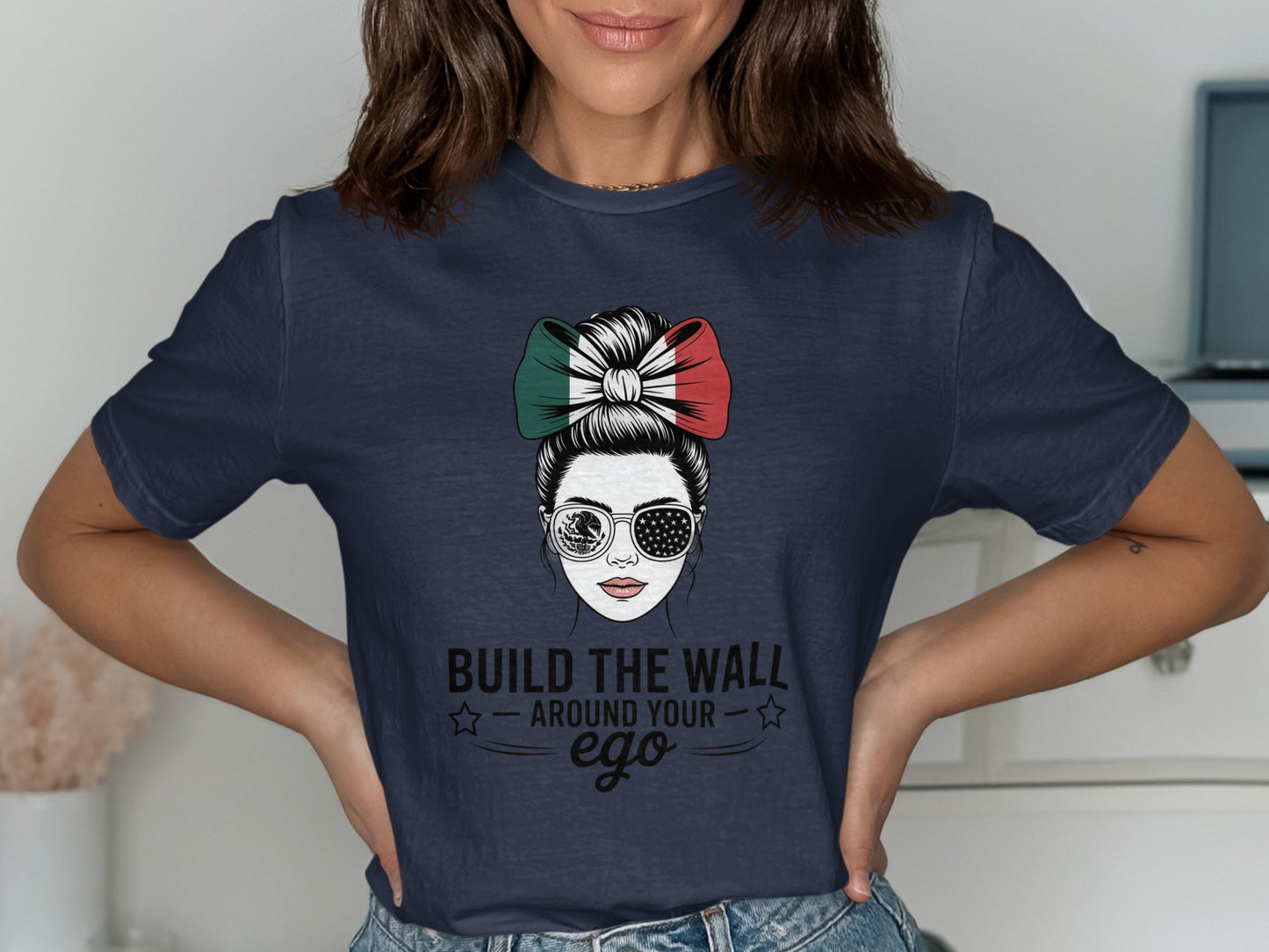 Build The Wall Around Your Ego T-Shirt Product