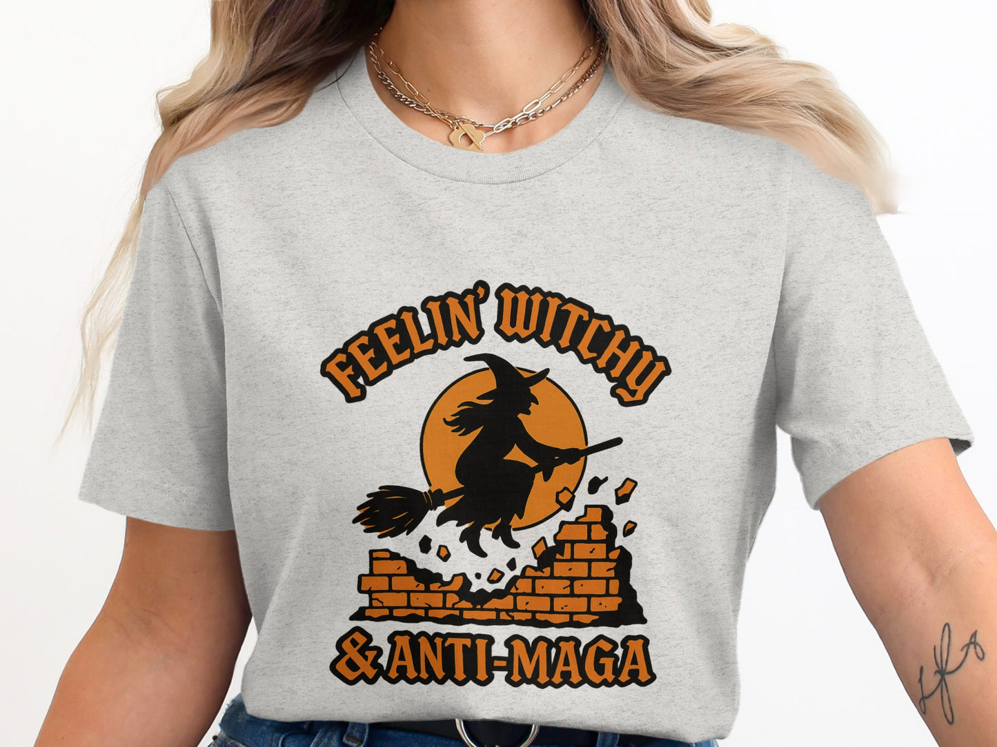 Feelin Witchy Anti-Maga Graphic T-Shirt product