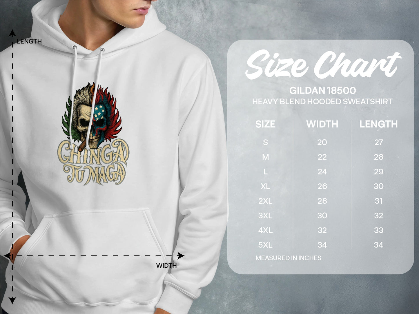 Chingon Jum Farmer Graphic Design Hooded Sweatshirt product