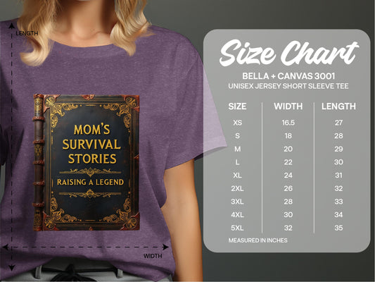 Mom's Survival Stories Raising A Legend T-Shirt product