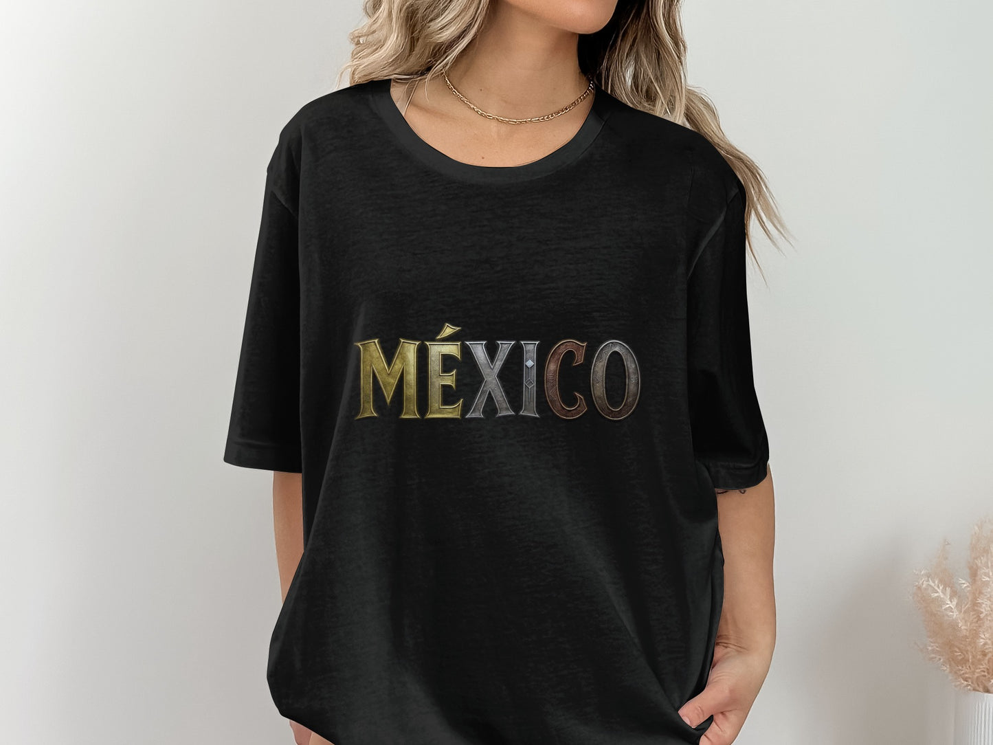 Vintage México Graphic Black Unisex T-Shirt product