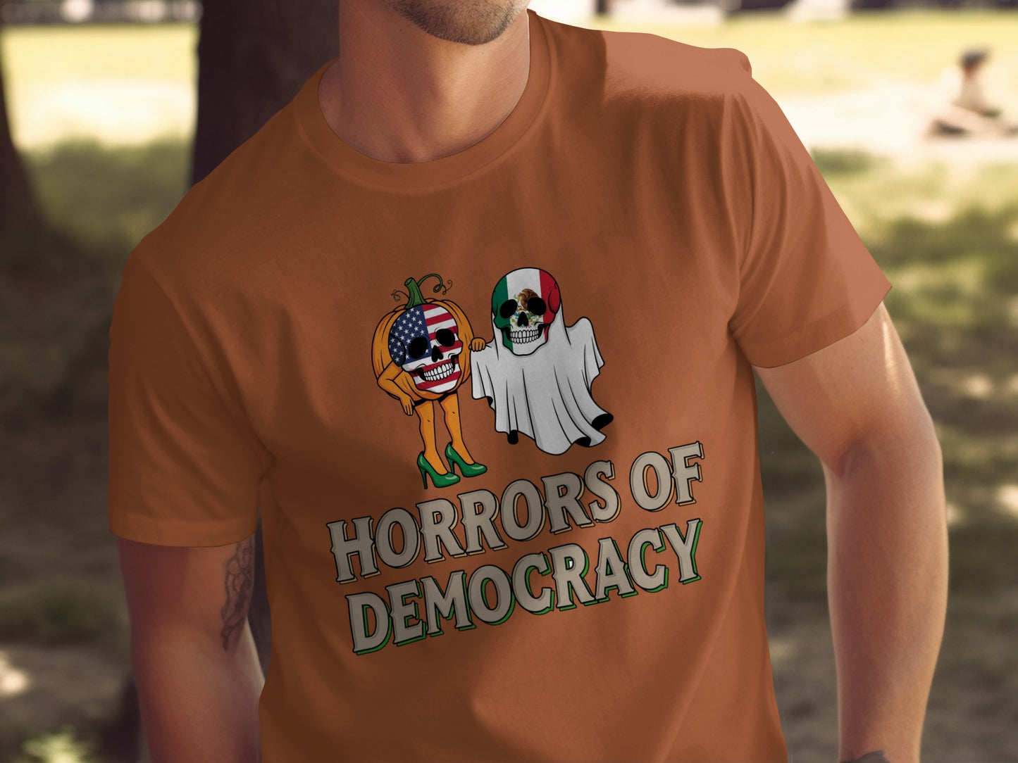 Horrors of Democracy Halloween Theme Shirt product