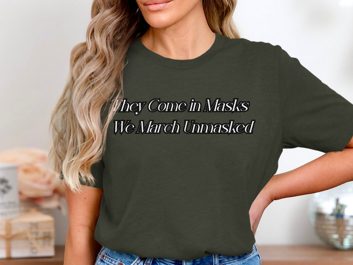 Inspiring They Come in Masks T-Shirt product