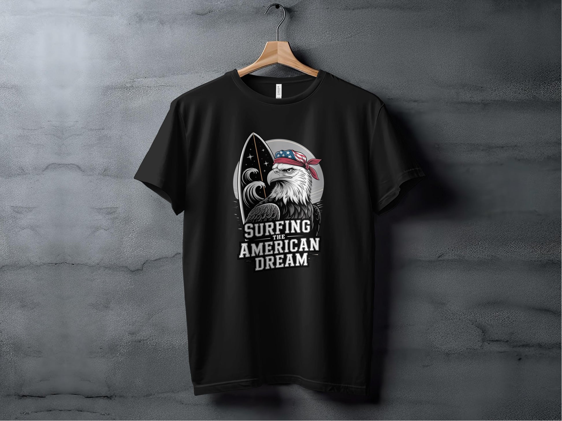 Surfing The American Dream Eagle T-Shirt product