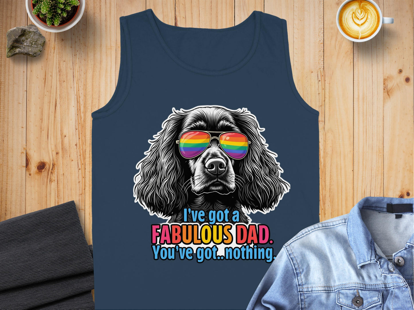 I've Got a Fabulous Dad Dog Lover Tank Top Product