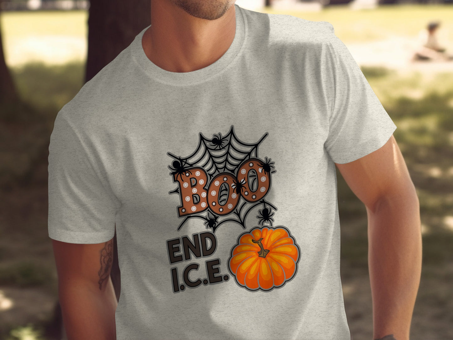Boo End I.C.E. Halloween T-shirt Spooky product type