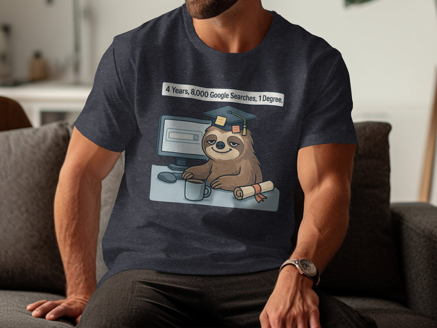 Funny Sloth Graduation T-Shirt for Graduates product type