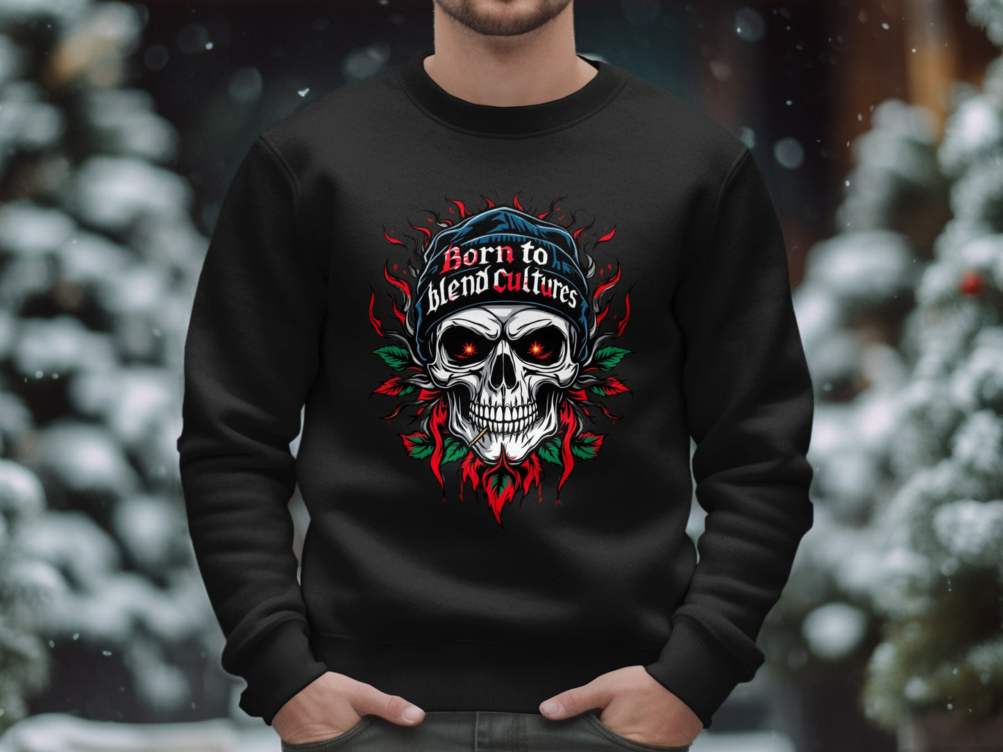 Born to Blend Cultures Graphic Sweatshirt product type