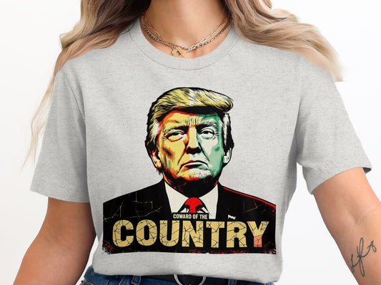 Coward Of The Country Graphic Tee Shirt product