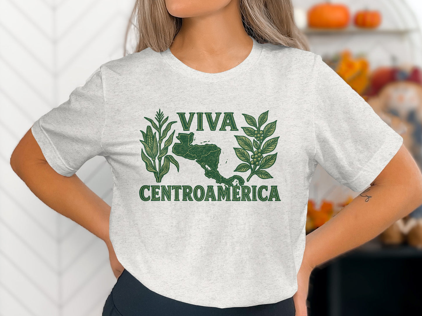 Viva Centroamerica Graphic T-shirt Casual Unisex product type