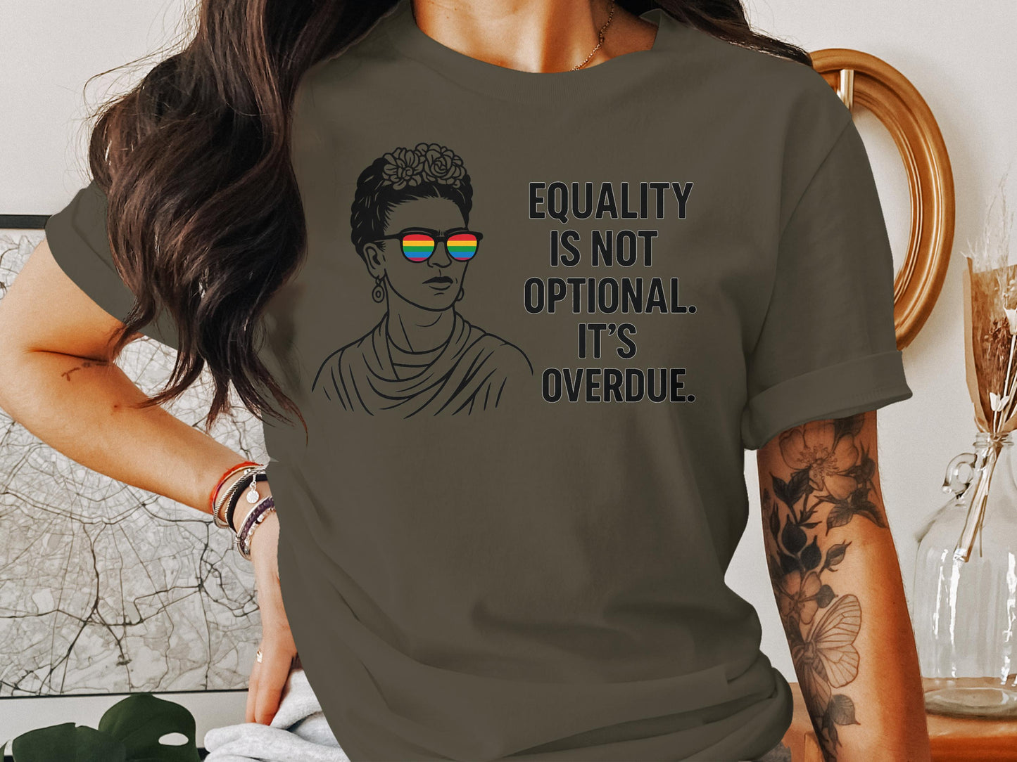 Equality Is Not Optional It's Overdue T-shirt product