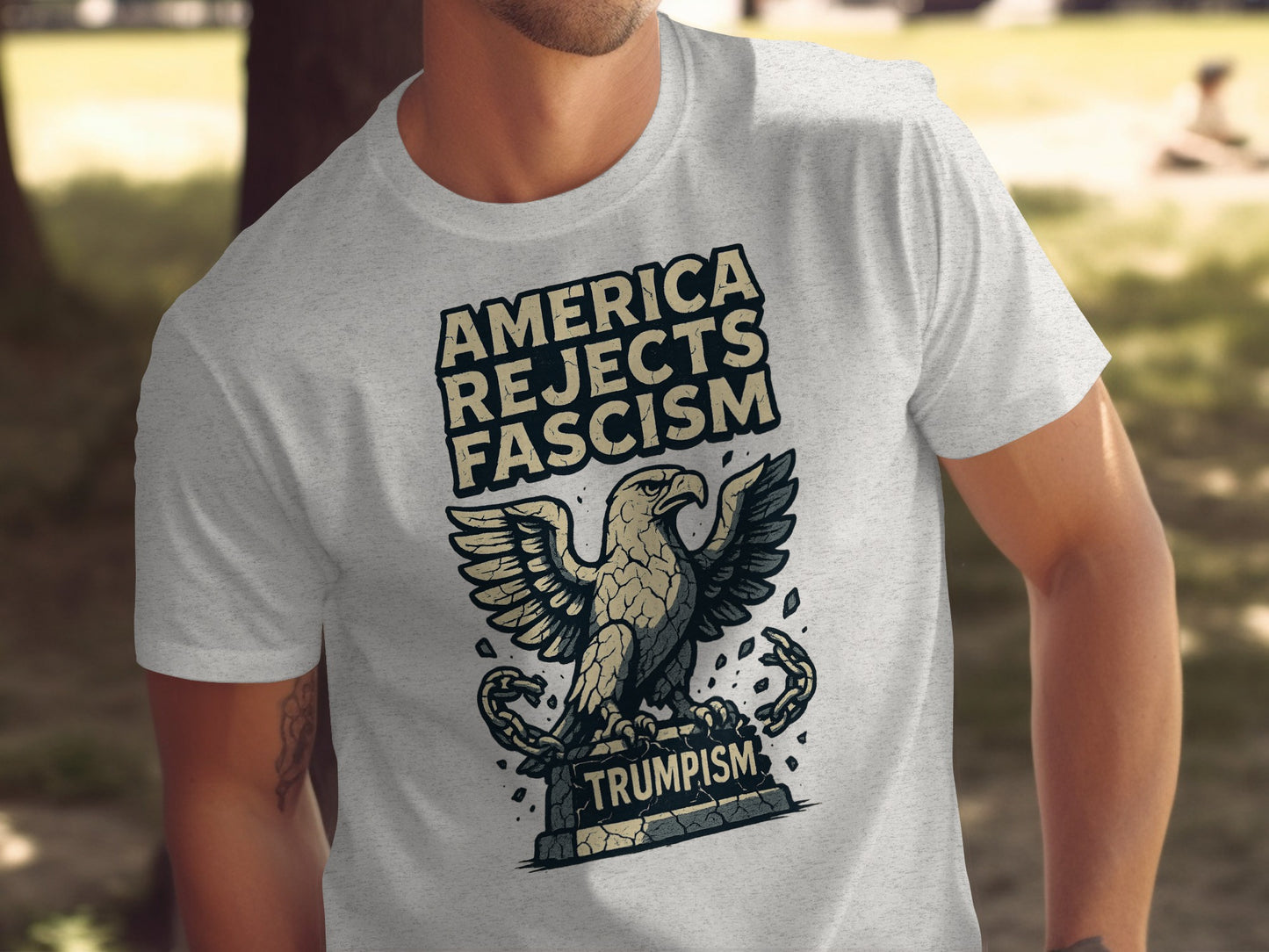 America Rejects Fascism Trumpism T-Shirt product