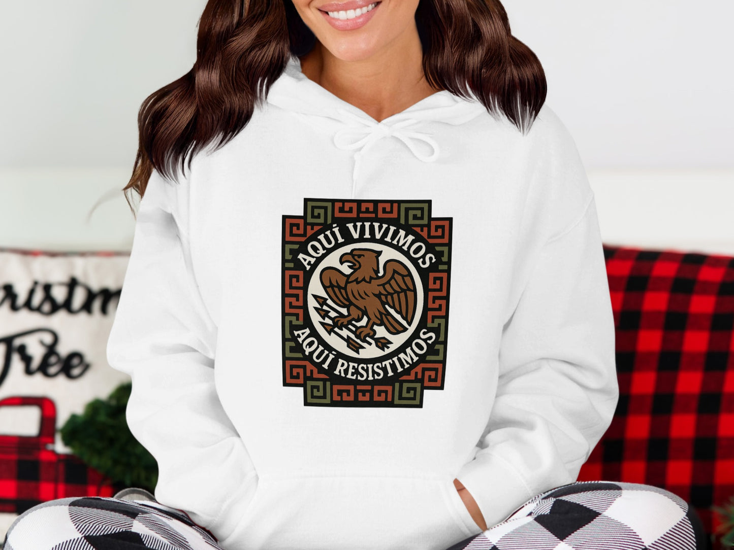 Aquí Vivimos Aquí Resistimos Graphic Hoodie product