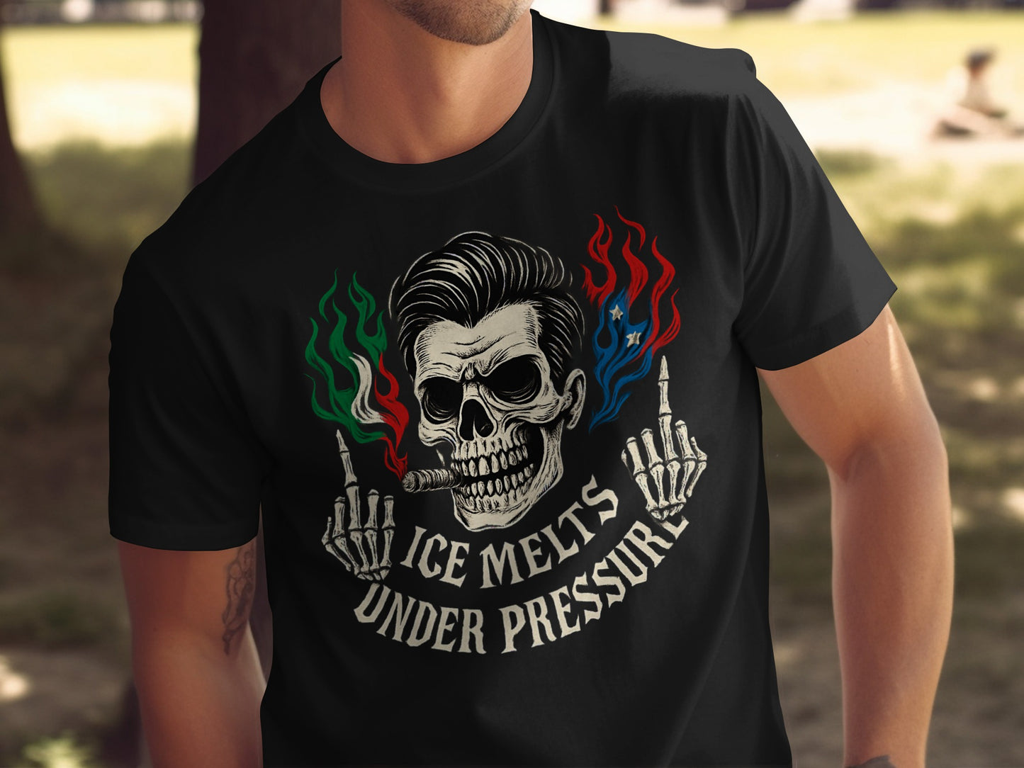 Ice Melts Under Pressure Graphic T-Shirt product