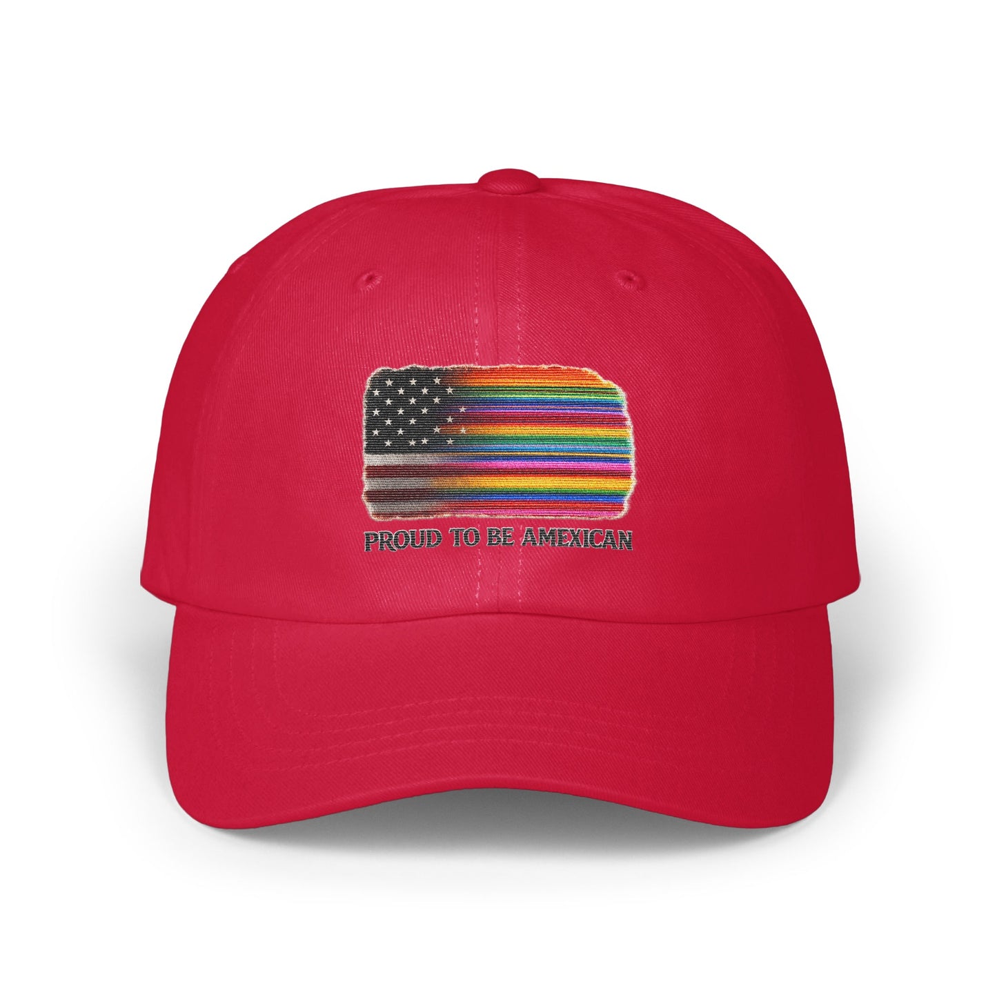 Proud to Be American Rainbow Flag Hat product